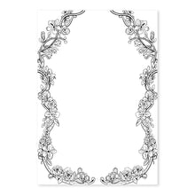 Load image into Gallery viewer, Interlocking Floral Border Graphic Element (Digital Vector Download/ Extended Commercial License) - Melissa Rothman Portraiture