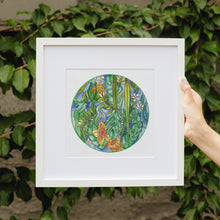 Load image into Gallery viewer, Limited Edition &quot;Sun Dial&quot; Botanical Watercolor Print - Melissa Rothman Portraiture
