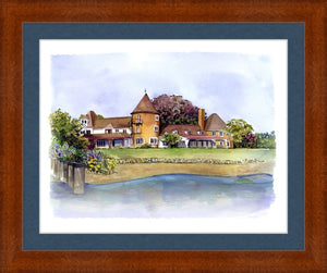 Montauk Lake Club Framed Fine Art Print - Melissa Rothman Portraiture