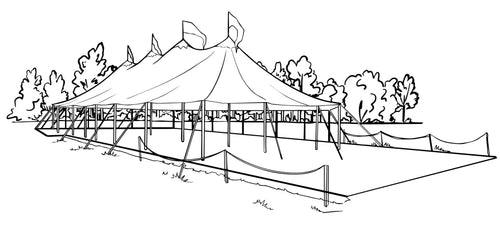 Sailcloth Sperry Reception Tent (Digital Vector Download/ Single Use Commercial License) - Melissa Rothman Portraiture