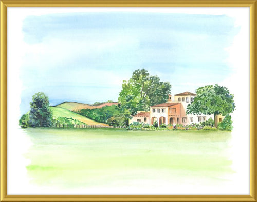 Santa Lucia Preserve Framed Fine Art Print - Melissa Rothman Portraiture