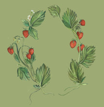 Load image into Gallery viewer, Vintage Botanical Strawberry Crest Watercolor Assets (Digital Download/ Extended Commercial License) - Melissa Rothman Portraiture